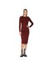 Walter Baker Leopard Print Burgundy Gray Yellow Cocktail Dress Size XS - photo 1