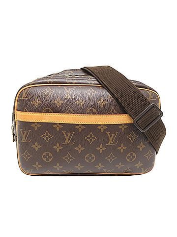 Louis Vuitton Louis Vuitton Reporter PM Women's/Men's Shoulder Bag M45254 (Discontinued) Monogram Brown (view 1)