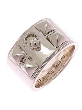 Hermès Hermes #53 Collier de Chien GM Women's/Men's Ring H106513B Sterling Silver 925 (view 1)