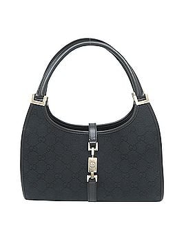 Gucci Gucci Jackie Women's Handbag 002-1068 GG Canvas Black (view 1)