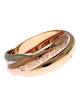 Cartier Cartier #53 750YG WG PG Trinity Women's Ring - 750 Yellow Gold (view 1)