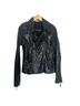 Ever 100% Lambskin 95% Acrylic 5% Spandex 100% Acetate Black Jacket Size S - photo 1