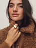 Anthropologie 100% Polyester Floral Tan Brown Jacket Size S - photo 4