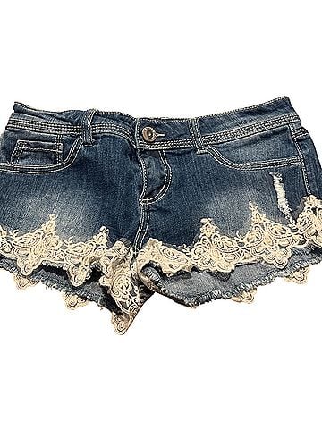 Almost Famous Denim Shorts (view 1)