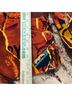Kenzo Graphic Brown Orange Jacket Size 8 - photo 8