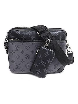 Louis Vuitton LOUIS VUITTON Louis Vuitton Trio Messenger Shoulder Bag Monogram Eclipse M69443 Men's (view 1)