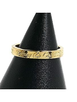 Tiffany & Co. TIFFANY&amp;Co. Tiffany &amp; Co. 18K Yellow Gold Notes Narrow Ring (2.9g) for Women (view 1)