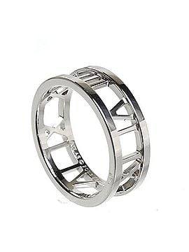 Tiffany & Co. TIFFANY&amp;Co. Tiffany &amp; Co. 18KWG White Gold Atlas Open Ring (5.1g) for Women (view 2)