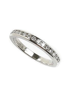 Tiffany & Co. TIFFANY&amp;Co. Tiffany &amp; Co. Pt950 Platinum Channel Setting Ring with Diamonds, 3.5g, Women's (view 1)