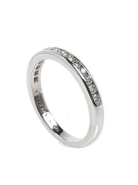Tiffany & Co. TIFFANY&amp;Co. Tiffany &amp; Co. Pt950 Platinum Channel Setting Ring with Diamonds, 3.5g, Women's (view 2)