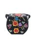 Avani Floral Black Multi Color Satchel One size - photo 2