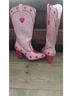 Y.R.U. Pink Red Boots Size 8 - photo 3