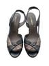 Bruno Magli 100% Leather Black Brown Heels Size 8 - photo 1