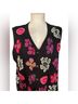 Susan Bristol Floral Black Pink Tank Top Size XL - photo 8