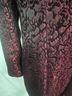 J.R. Nites by Caliendo Floral Red Black Jacket Size 14 - photo 4