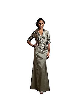 Tadashi Shoji Tafetta Evening Set Cocktail Dress (view 1)