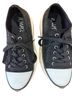 Wild Pair 100% Fabric Black White Sneakers Size 7 1/2 - photo 2