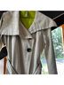 Soia & Kyo Checkered-gingham Tan White Coat Size L - photo 3