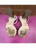 MICHAEL Michael Kors 100% Leather White Ivory Sandals Size 7 - photo 4