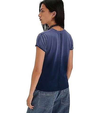 Tricia Fix Lace Peace Sign Graphic Tee T-Shirt (view 2)