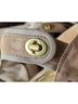 Coach 100% Suede Tan Heels Size 7 - photo 4