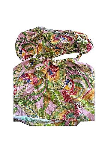 FARM Rio Macaw Leaves Cutout Mini Dress Casual Dress (view 2)