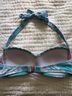 Lilly Pulitzer Floral Multi Color Teal Pink Swimsuit Top Size 4 - photo 3