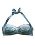 Lilly Pulitzer Floral Multi Color Teal Pink Swimsuit Top Size 4 - photo 1