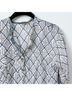 Roberta Roller Rabbit Floral White Blue Brown Casual Shirts Size XS - photo 3