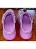 Crocs Purple Mule/Clog Size 8 - photo 7
