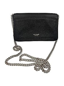 Kate Spade New York Margaux Enamel Spade Slim Continental Leather Crossbody Bag (view 2)