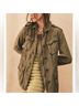 Free People 100% Cotton Green Jacket Size S - photo 3