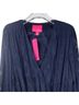 Lilly Pulitzer 100% Polyester Solid Blue Casual Dress Size 16 - photo 2