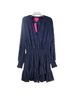 Lilly Pulitzer 100% Polyester Solid Blue Casual Dress Size 16 - photo 1