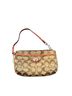 Coach Print Brown Leather Clutch One size - photo 1