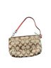 Coach Print Brown Leather Clutch One size - photo 2