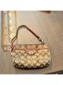 Coach Print Brown Leather Clutch One size - photo 3
