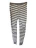 Hanna Andersson 100% Cotton Stripes Gray White Sweatpants Size S - photo 2