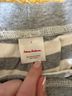 Hanna Andersson 100% Cotton Stripes Gray White Sweatpants Size S - photo 3