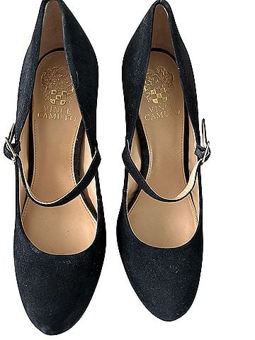 Vince Camuto Sleek Black Stilettos Heels (view 1)