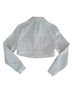 STAUD 100% Cotton White Denim Jacket Size M - photo 2