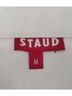STAUD 100% Cotton White Denim Jacket Size M - photo 3