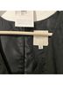 Mason 100% Silk Solid Black Long Sleeve Blouse Size 6 - photo 3