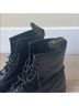 Dr. Martens 100% Leather Black Boots Size 7 - photo 4