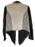 Saturday Sunday Black Gray White Cardigan Size S - photo 2