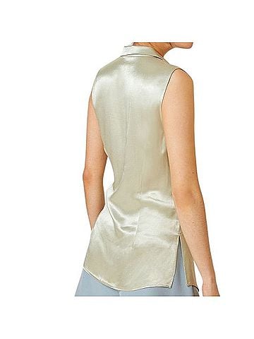Anthropologie Iridescent Wrap Sleeveless Top (view 2)
