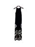 Chico's Print Black White Orange Casual Dress Size XS - photo 2