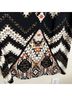 Chico's Print Black White Orange Casual Dress Size XS - photo 6