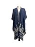 Jessica McClintock 100% Polyester Floral Blue Ivory Romper One size - photo 1