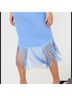PrettyLittleThing Blue Formal Skirt Size 8 - photo 4
